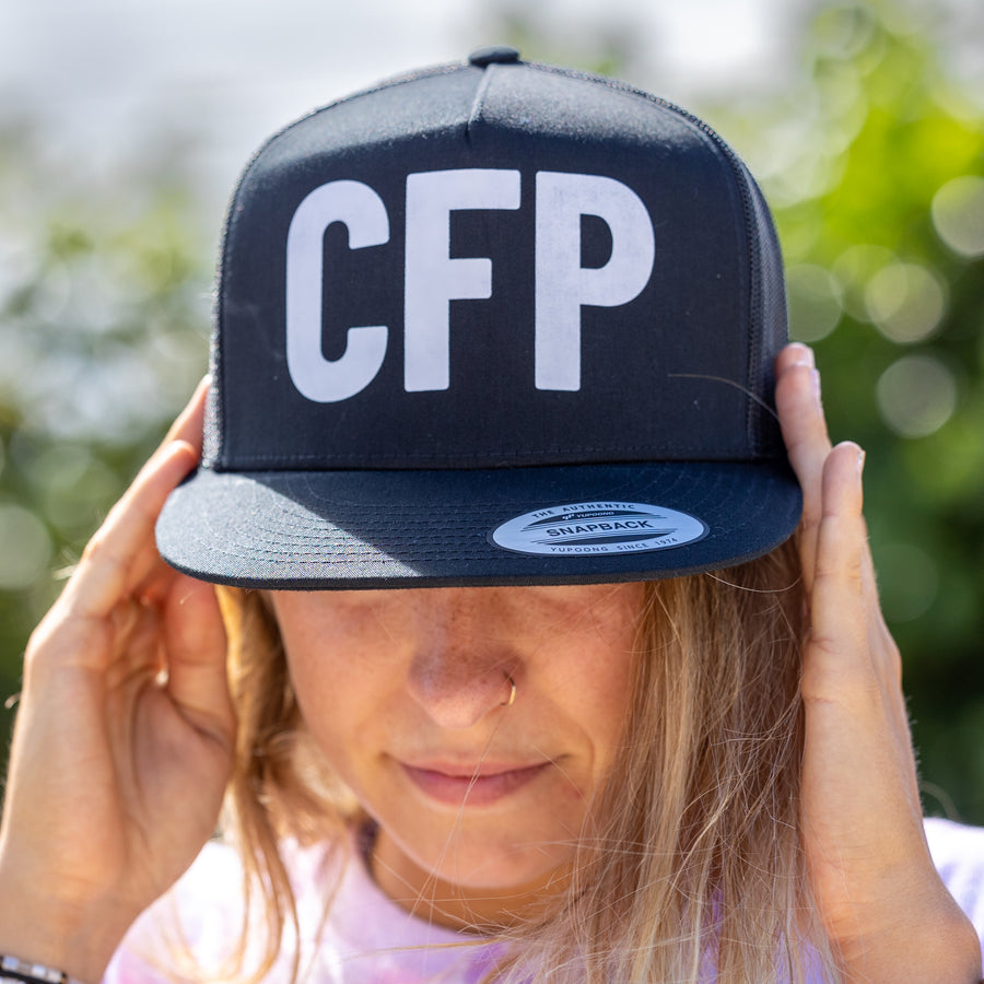 CFP Flat Bill - Black